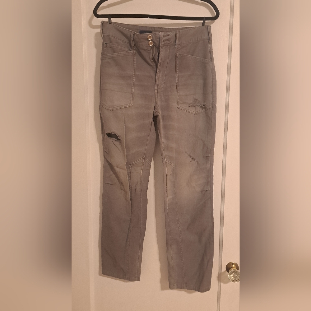 Pilcro Relaxed Gray Jeans Casual Style